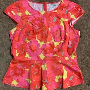 Ann Taylor LOFT Peplum Top!